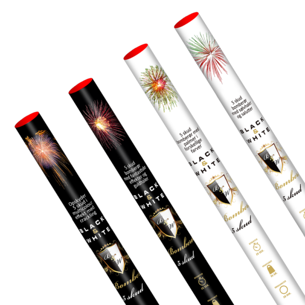 4 stk. bomberør